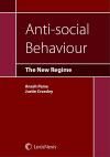 Anti-social Behaviour: The New Regime cover