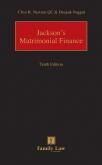 Jackson's Matrimonial Finance Tenth edition cover